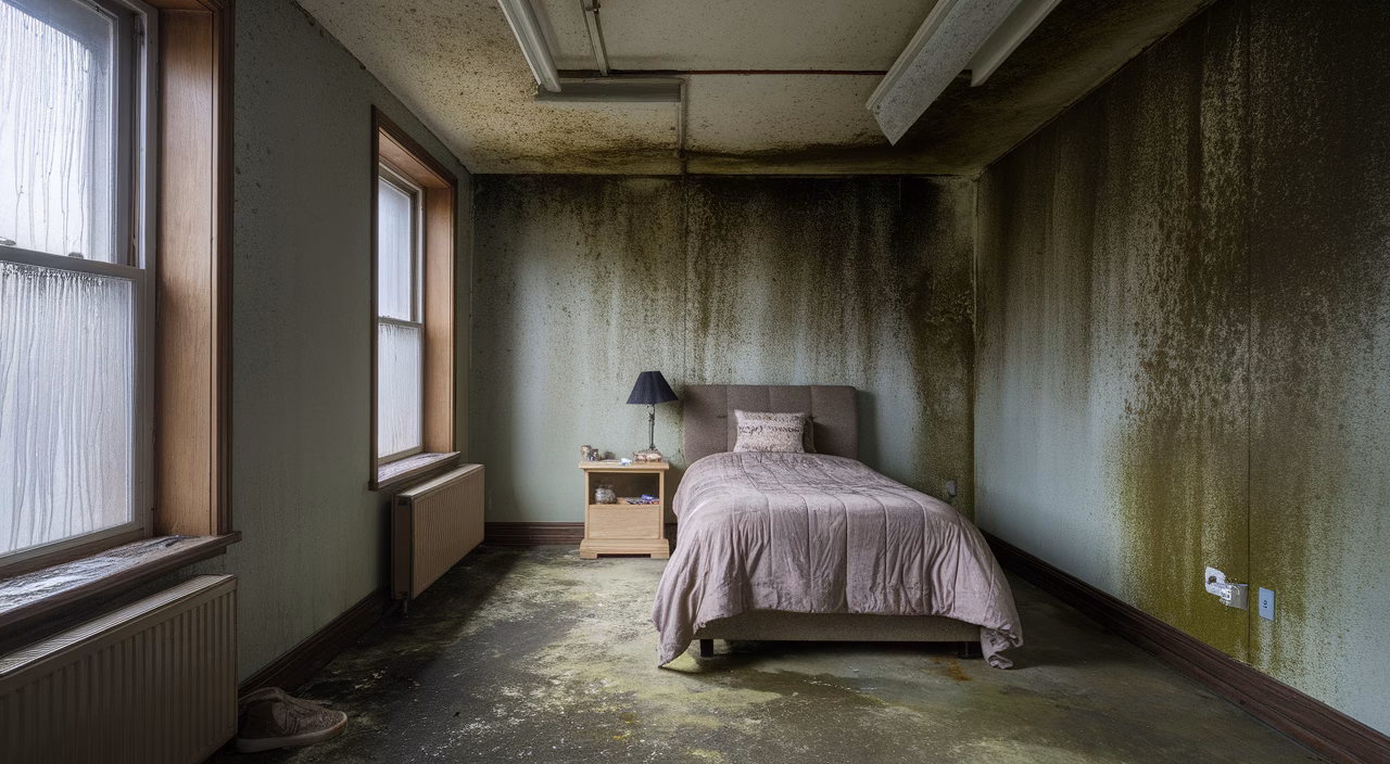 Home dampness leads to snoring Mold and damp conditions