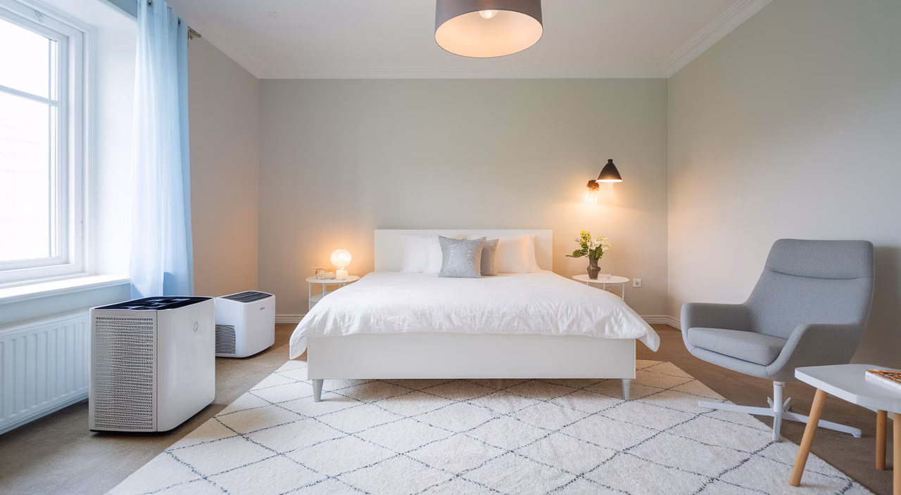 Clean environment for sleep Improving bedroom environment